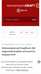 Mobile Screenshot of konversionskraft.de
