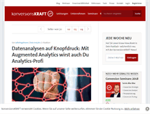 Tablet Screenshot of konversionskraft.de